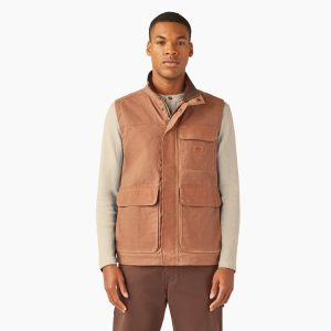 Fully Waxed Canvas Vest
