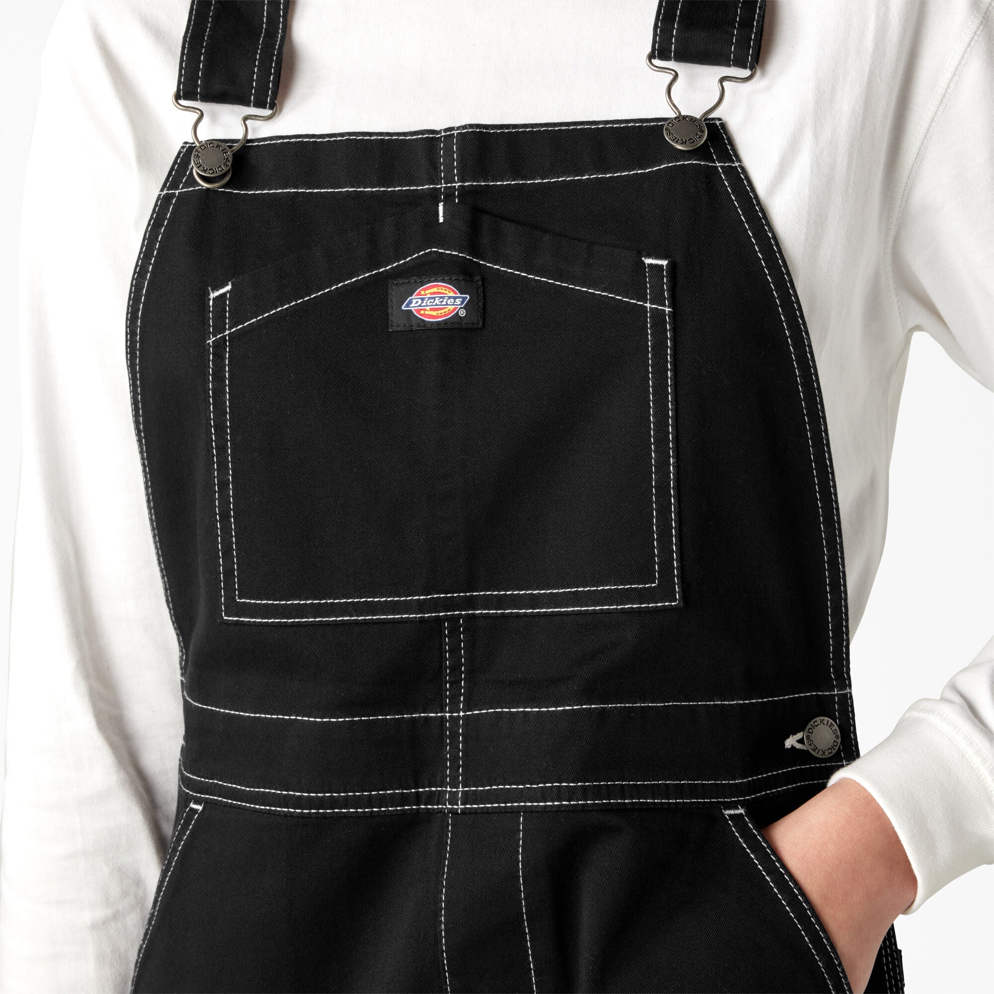 Women's Regular Fit Bib Overalls - Image 4