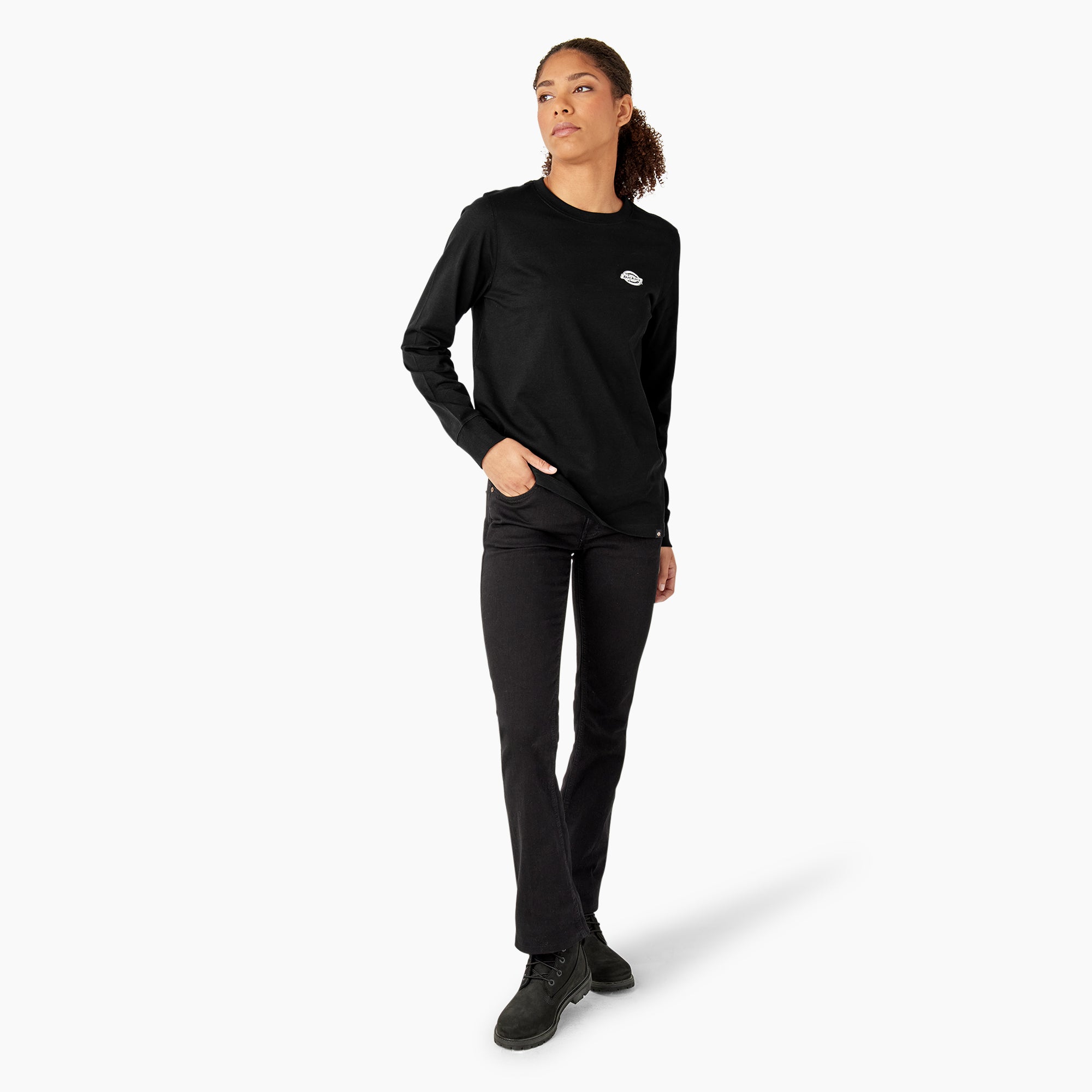 Women's Long Sleeve Heavyweight Graphic T-Shirt - Image 5