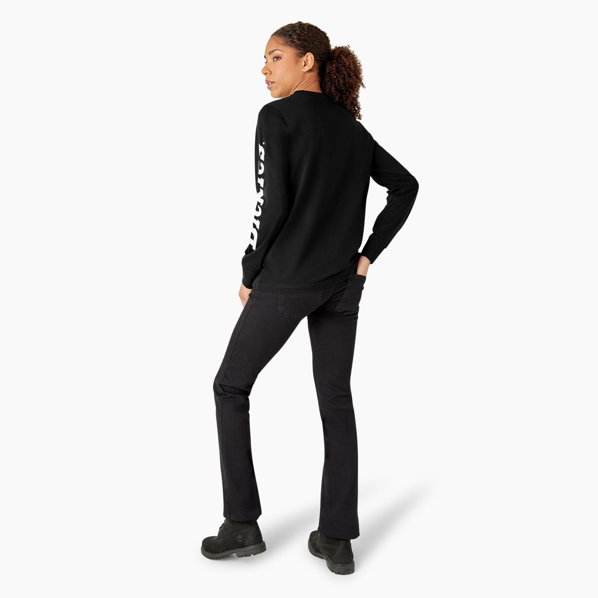 Women's Long Sleeve Heavyweight Graphic T-Shirt - Image 6